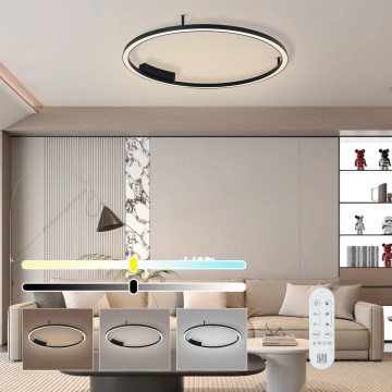 Immax NEO 07246-80 - LED Prigušiva plafonjera FINO LED/55W/230V 80cm Tuya + Daljinski upravljač