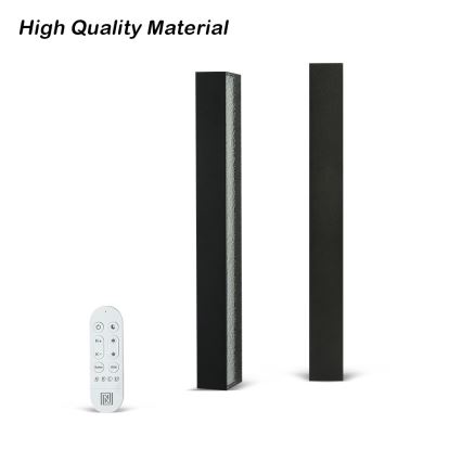 Immax NEO 07247L - LED Prigušiva spoljašnja zidna lampa LINK LED/40W/230V Wi-Fi Tuya IP44 + Daljinski upravljač