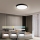 Immax NEO 07248L - LED Prigušiva plafonjera NEO LITE SEMPLICI LED/36W/230V 3000-6000K Wi-Fi Tuya crno + Daljinski upravljač