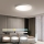 Immax NEO 07252L - LED Prigušiva plafonjera NEO LITE SEMPLICI LED/48W/230V 3000-6000K Wi-Fi Tuya bela + Daljinski upravljač