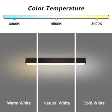 Immax NEO 07254L - LED Prigušiva plafonjera NEO LITE LUNGO LED/20W/230V 3000-6000K Wi-Fi Tuya crno + Daljinski upravljač