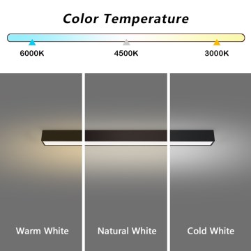 Immax NEO 07255L - LED Prigušiva plafonjera NEO LITE LUNGO LED/20W/230V 3000-6000K Wi-Fi Tuya crno + Daljinski upravljač