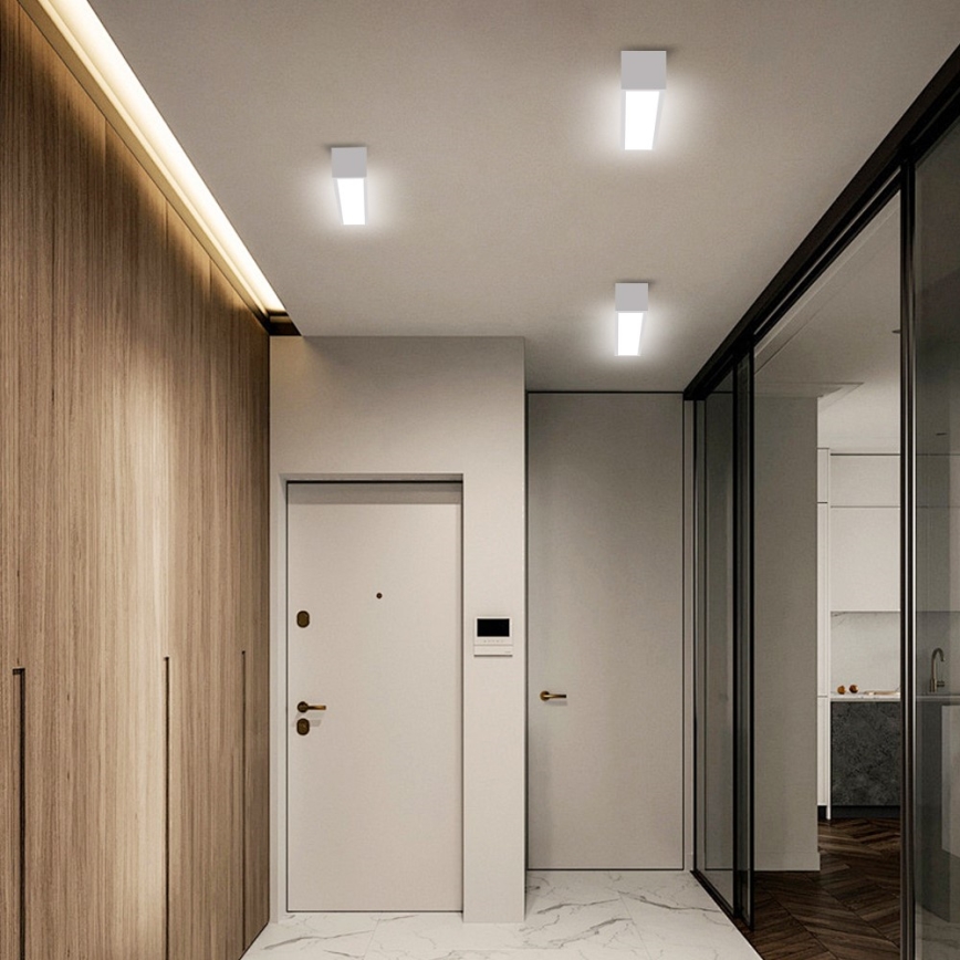 Immax NEO 07257L - LED Prigušiva plafonjera NEO LITE LUNGO LED/20W/230V 3000-6000K Wi-Fi Tuya bela + Daljinski upravljač