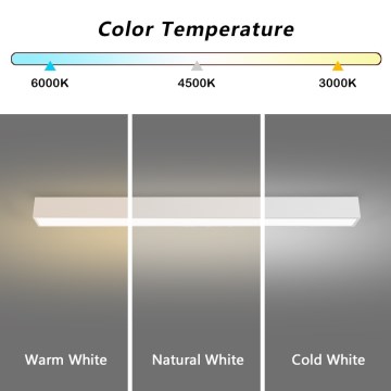 Immax NEO 07259L - LED Prigušiva plafonjera NEO LITE LUNGO LED/38W/230V 3000-6000K Wi-Fi Tuya bela + Daljinski upravljač