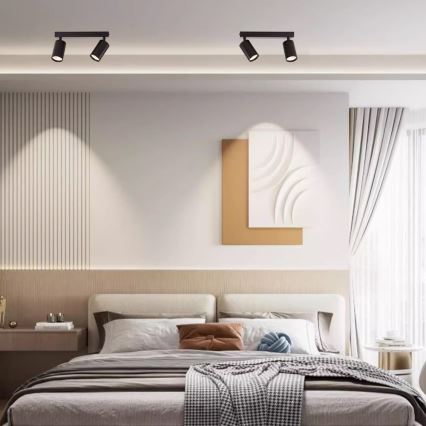 Immax NEO 07262W - LED RGB+CCT prigušiva ugradna spot svetiljka NEO LITE PUNTO 2xGU10/6W/230V Wi-Fi Tuya