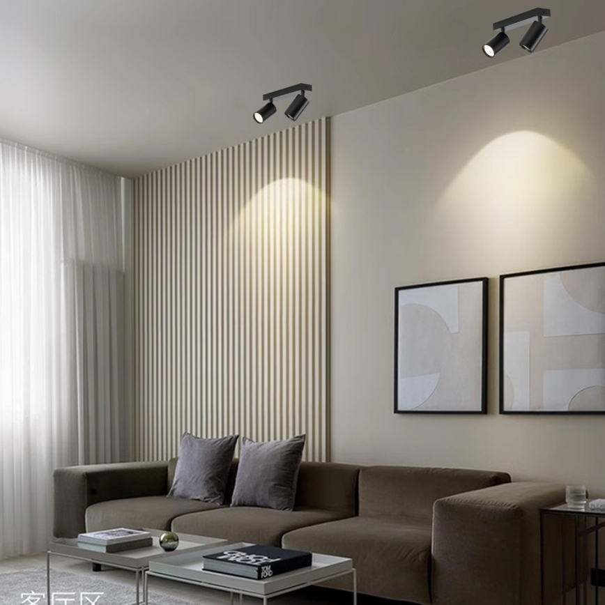 Immax NEO 07263Z - LED RGB+CCT prigušiva reflektorska svetiljka NEO PUNTO 2xGU10/4,8W/230V Tuya