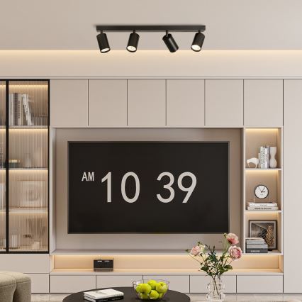 Immax NEO 07264W - LED RGB+CCT prigušiva tačkasta ugradna svetiljka NEO LITE PUNTO 4xGU10/6W/230V Wi-Fi Tuya