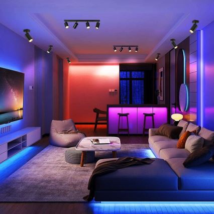 Immax NEO 07264W - LED RGB+CCT Prigušivo reflektorsko svetlo NEO LITE PUNTO 4xGU10/6W/230V Wi-Fi Tuya