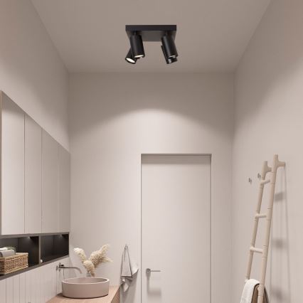 Immax NEO 07266W - LED RGB+CCT Prigušivo reflektorsko svetlo NEO LITE PUNTO 4xGU10/6W/230V Wi-Fi Tuya