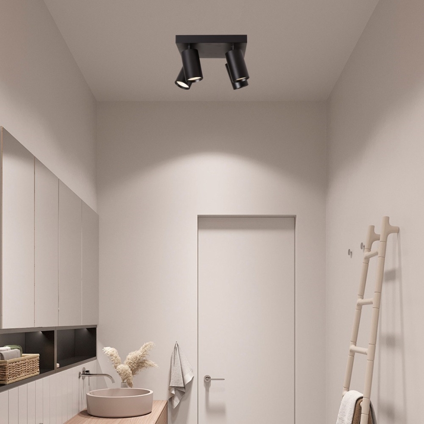 Immax NEO 07266W - LED RGB+CCT Prigušivo reflektorsko svetlo NEO LITE PUNTO 4xGU10/6W/230V Wi-Fi Tuya
