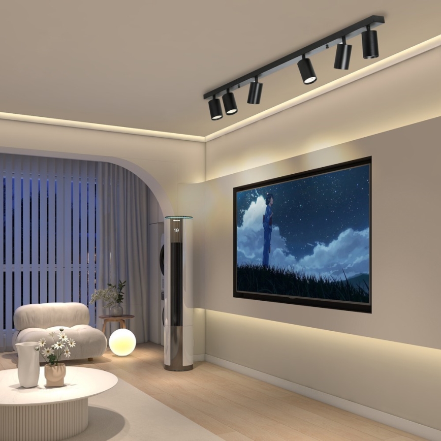 Immax NEO 07268W - LED RGB+CCT prigušiva plafonska spot svetiljka NEO LITE PUNTO 6xGU10/6W/230V Wi-Fi Tuya