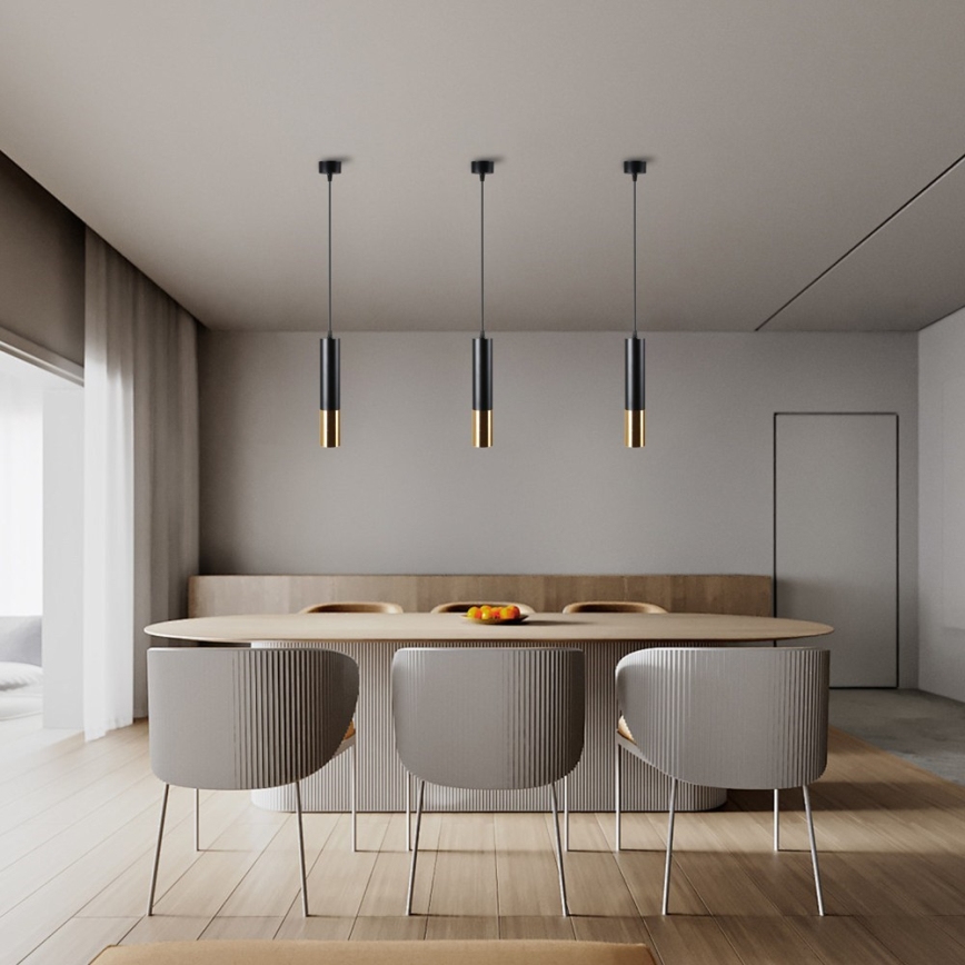 Immax NEO 07272W - LED RGB+CCT Prigušivi luster na sajli NEO LITE PUNTO 1xGU10/6W/230V Tuya