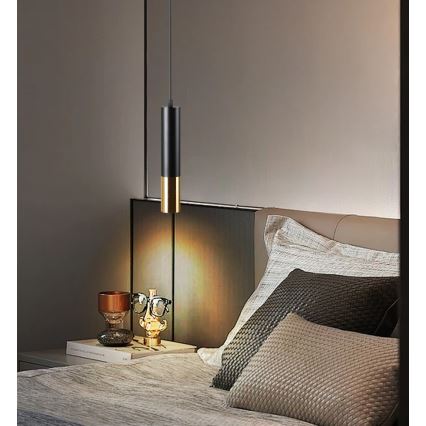 Immax NEO 07273Z - LED RGB+CCT Prigušivi luster na sajli NEO PUNTO 1xGU10/4,8W/230V Tuya