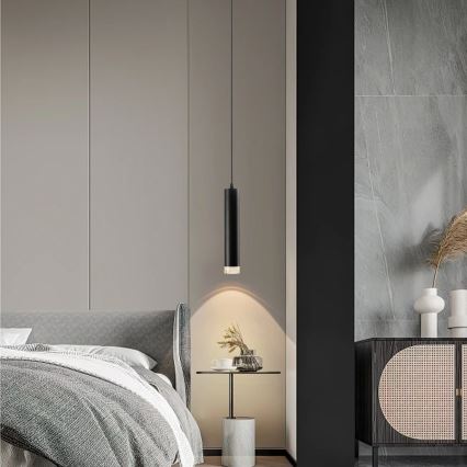 Immax NEO 07274W - LED RGB+CCT Prigušivi luster na sajli NEO LITE PUNTO 1xGU10/6W/230V Wi-Fi Tuya