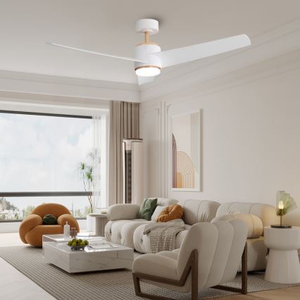 Immax NEO 07281L - LED+CCT prigušiva plafonski ventilator BEAUTY LED/18W/230V 3000/4000/6000K Wi-Fi Tuya + daljinski upravljač