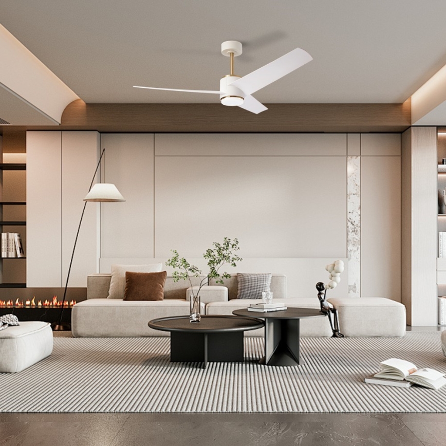 Immax NEO 07281L - LED+CCT prigušiva plafonski ventilator BEAUTY LED/18W/230V 3000/4000/6000K Wi-Fi Tuya + daljinski upravljač