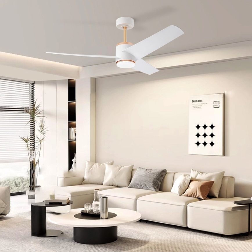 Immax NEO 07281L - LED+CCT prigušiva plafonski ventilator BEAUTY LED/18W/230V 3000/4000/6000K Wi-Fi Tuya + daljinski upravljač