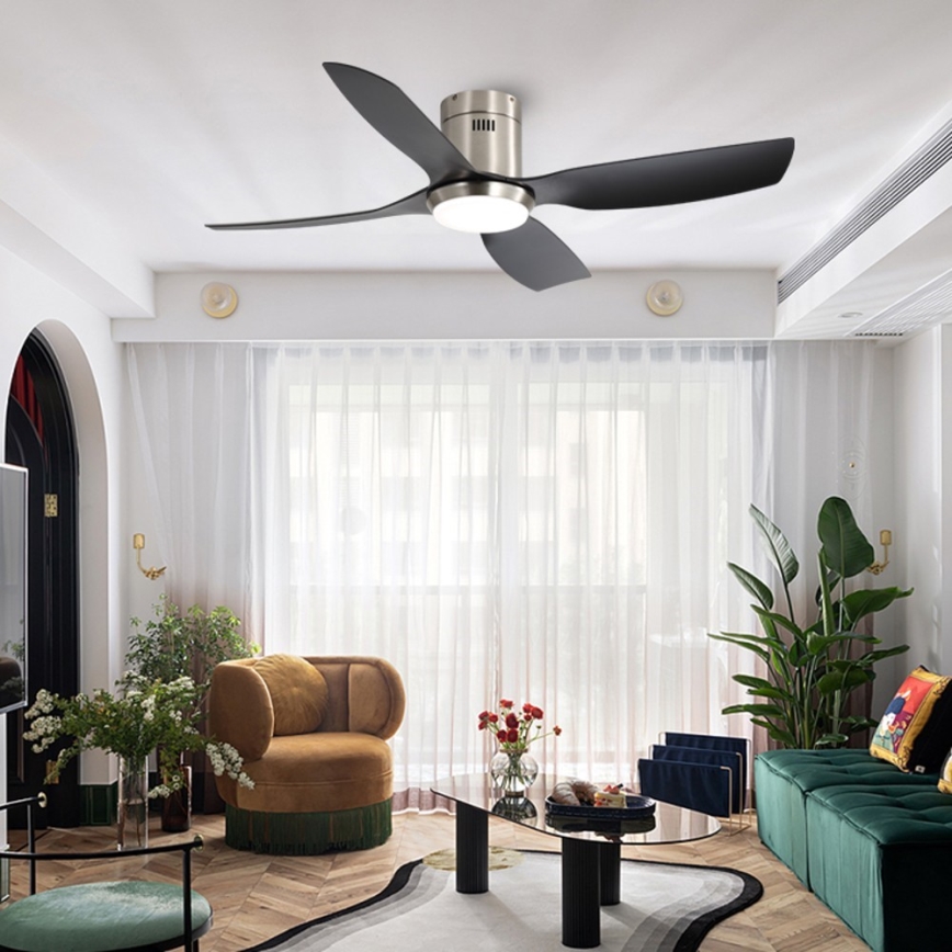 Immax NEO 07282L - LED+CCT prigušiva plafonski ventilator PURE LED/24W/230V 3000/4000/6000K Wi-Fi Tuya + daljinski upravljač