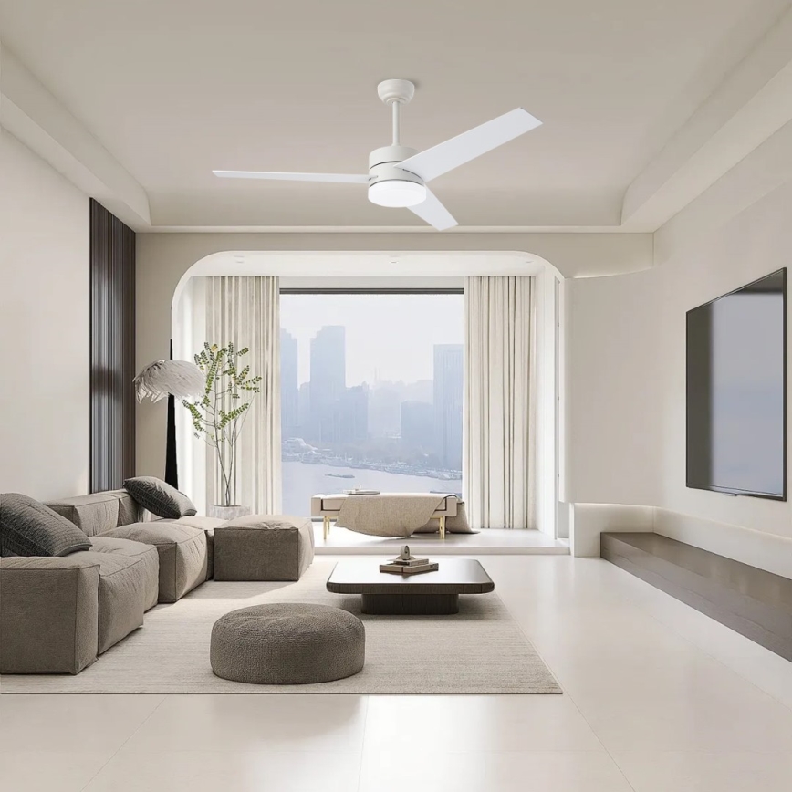 Immax NEO 07284L - LED+CCT prigušiva stropni ventilator VARIABLE LED/24W/230V 3000/4000/6000K Wi-Fi Tuya + daljinski upravljač