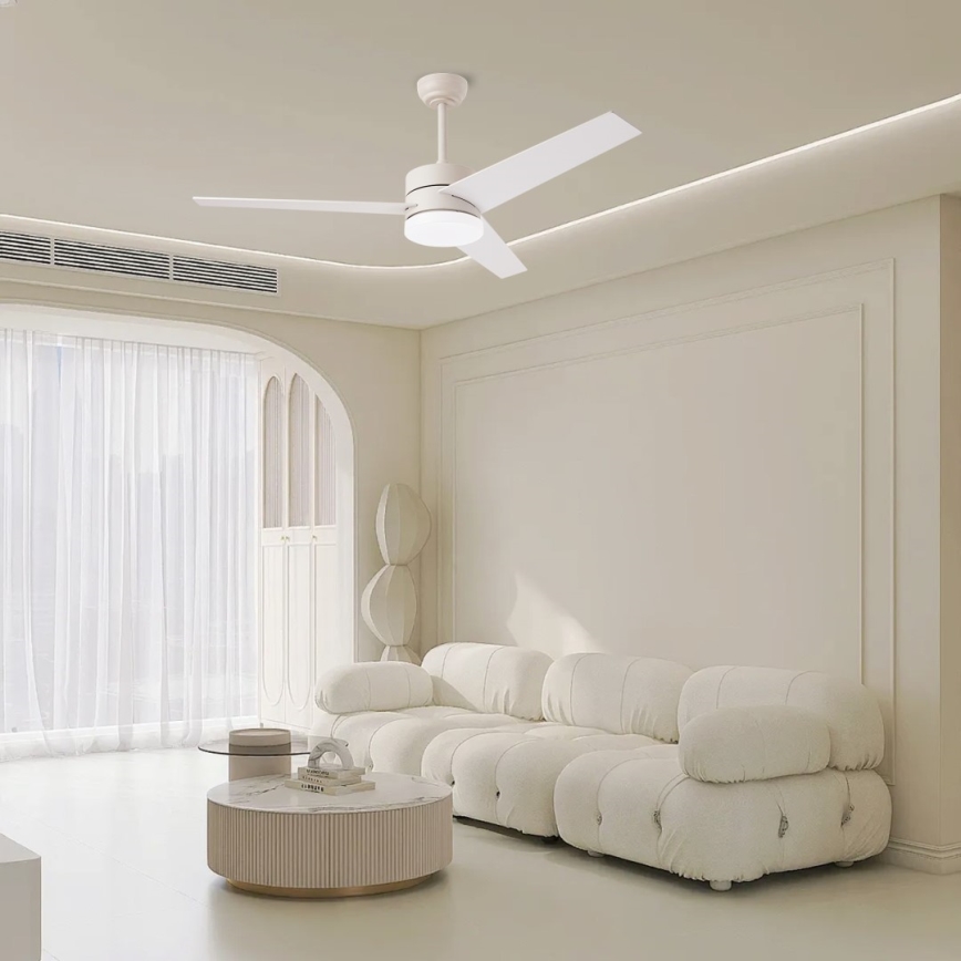 Immax NEO 07284L - LED+CCT prigušiva stropni ventilator VARIABLE LED/24W/230V 3000/4000/6000K Wi-Fi Tuya + daljinski upravljač