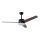 Immax NEO 07285L - LED+CCT plafonski ventilator VARIABLE, sa prigušiva, LED/24W/230V 3000/4000/6000K, Wi-Fi Tuya, prečnik 132 cm + daljinski upravljač