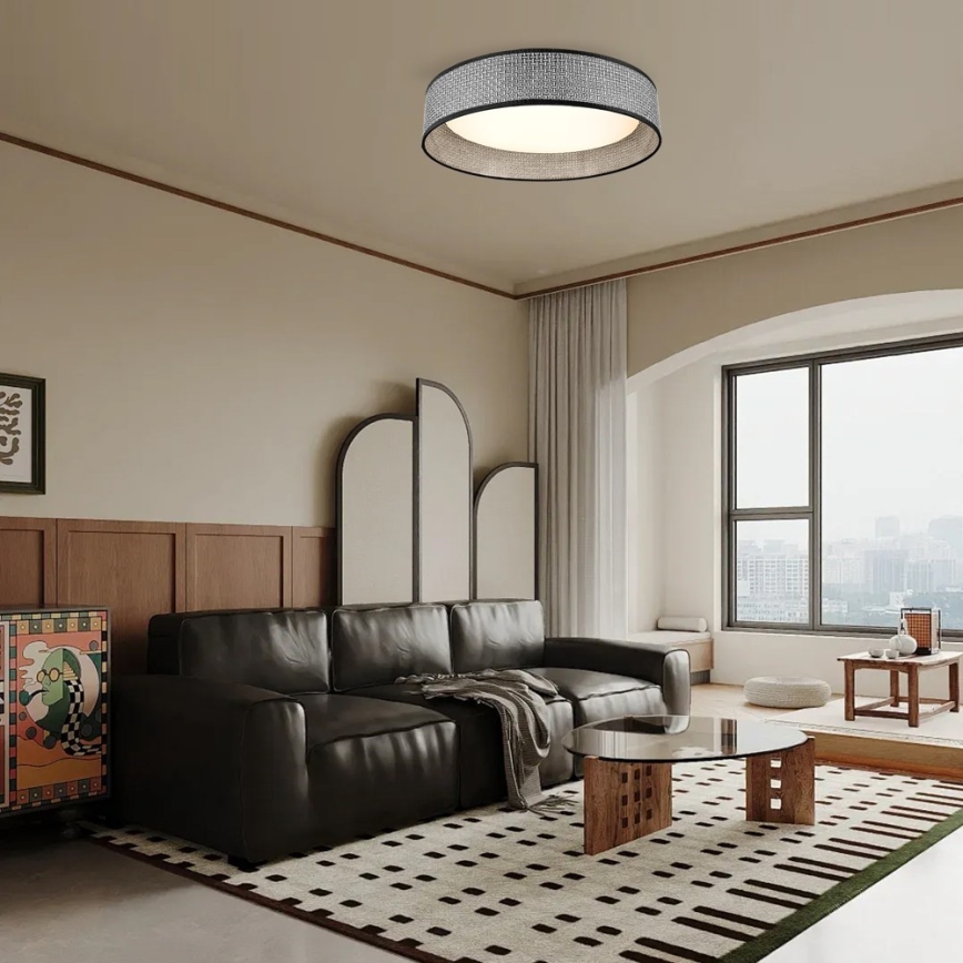 Immax NEO 07287L - LED+CCT prigušiva plafonska lampa LONA LED/36W/230V 3000-6000K Wi-Fi Tuya, prečnik 45,5 cm, sa daljinskim upravljačem