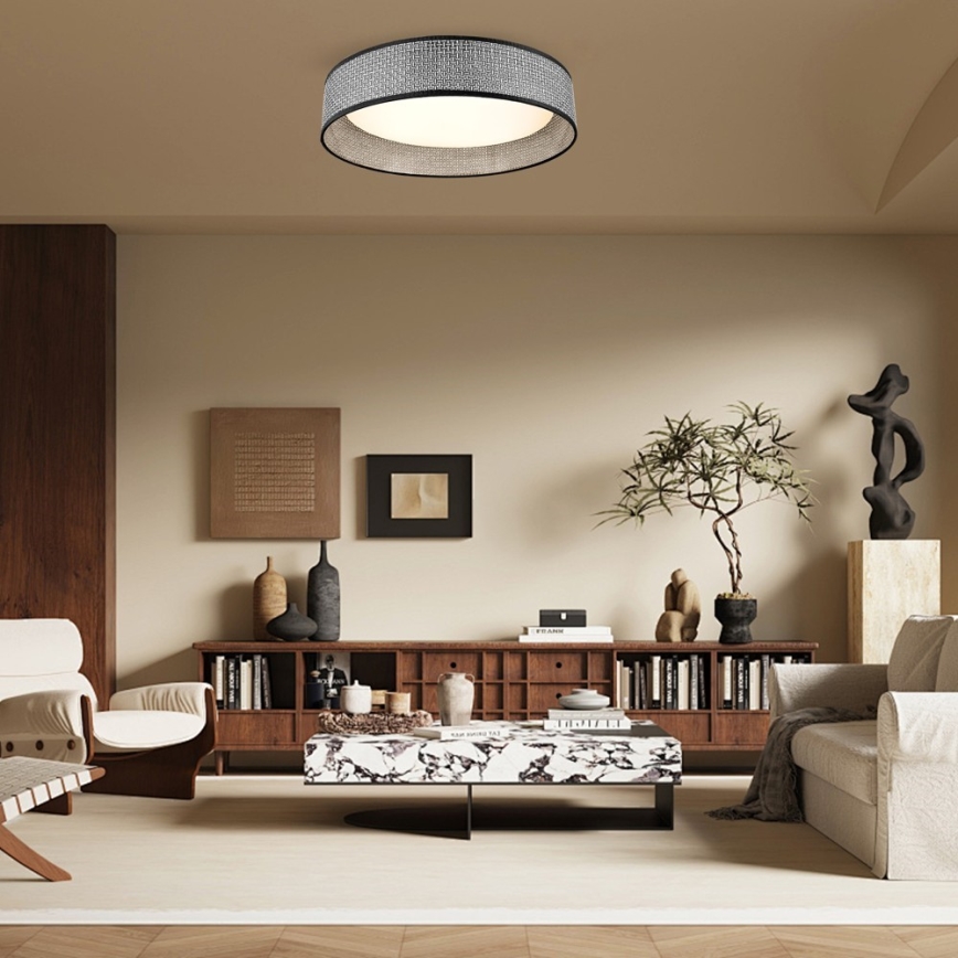 Immax NEO 07287L - LED+CCT prigušiva plafonska lampa LONA LED/36W/230V 3000-6000K Wi-Fi Tuya, prečnik 45,5 cm, sa daljinskim upravljačem