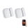 Immax NEO 07511L - Set 2x Magnetni senzor za prozore i vrata SMART 1xCR2032  Zigbee Tuya
