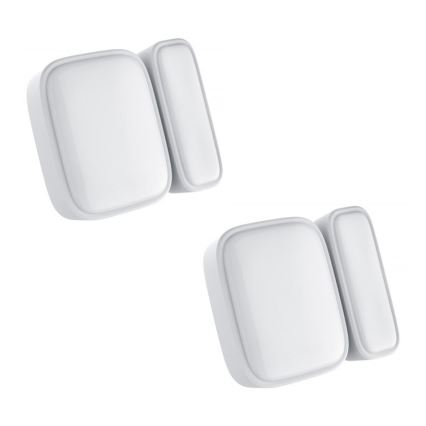 Immax NEO 07511L - Set 2x Magnetni senzor za prozore i vrata SMART 1xCR2032  Zigbee Tuya
