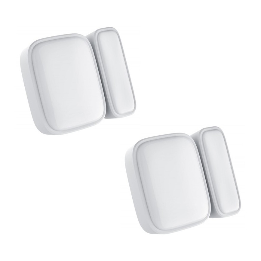 Immax NEO 07511L - Set 2x Magnetni senzor za prozore i vrata SMART 1xCR2032  Zigbee Tuya