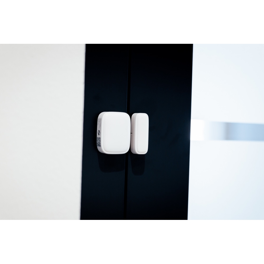 Immax NEO 07511L - Set 2x Magnetni senzor za prozore i vrata SMART 1xCR2032  Zigbee Tuya