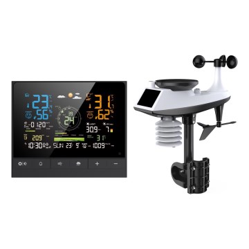 Immax NEO 07528L - Profesionalna meteorološka stanica 7u1 NEO LITE SMART 5V/2xAAA + 3xAA