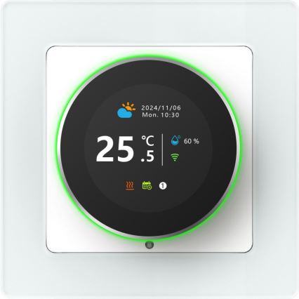 Immax NEO 07534L - Termostat za podno grejanje SMART 230V/3A Wi-Fi Tuya