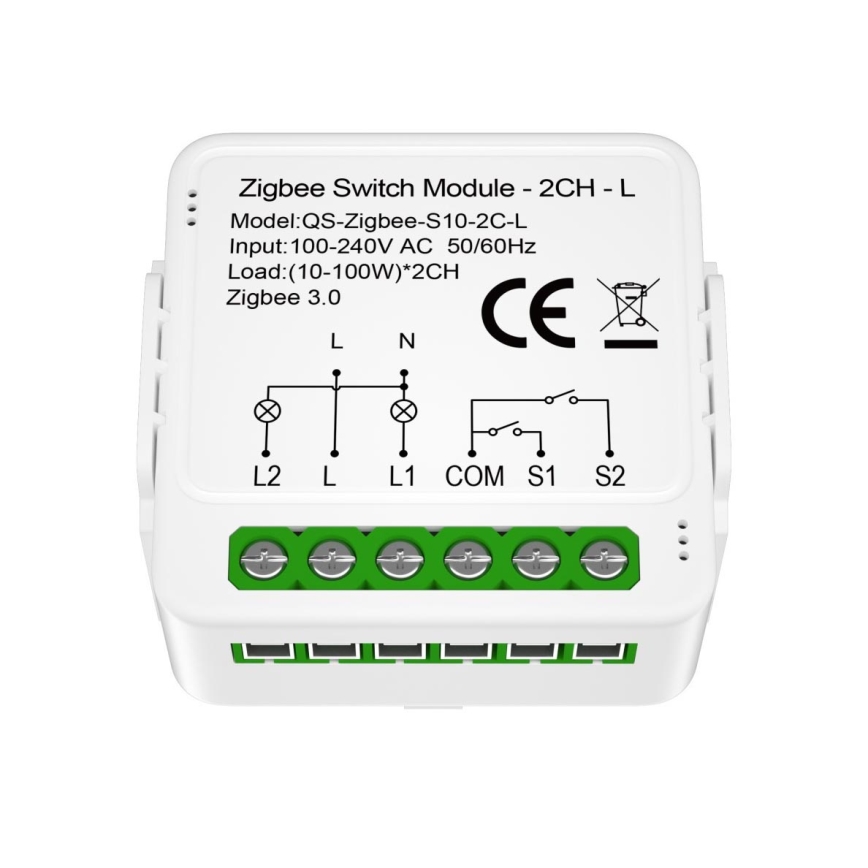 Immax NEO 07572L - Pametni kontroler NEO LITE V8 sa 2 tipke Tuya