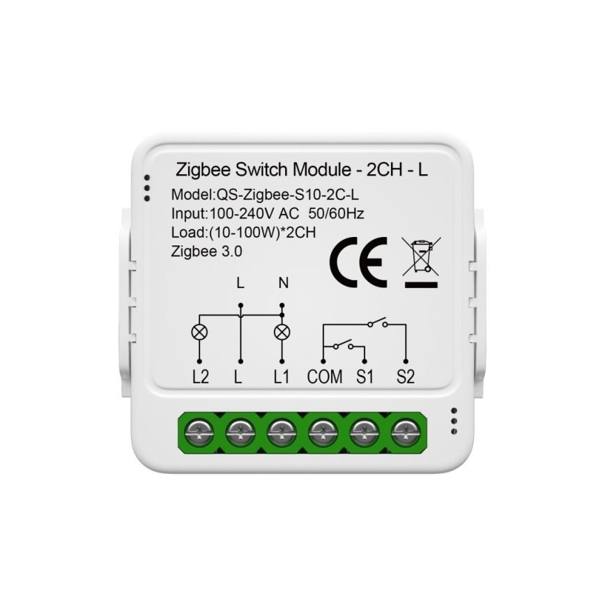 Immax NEO 07572L - Pametni kontroler NEO LITE V8 sa 2 tipke Tuya