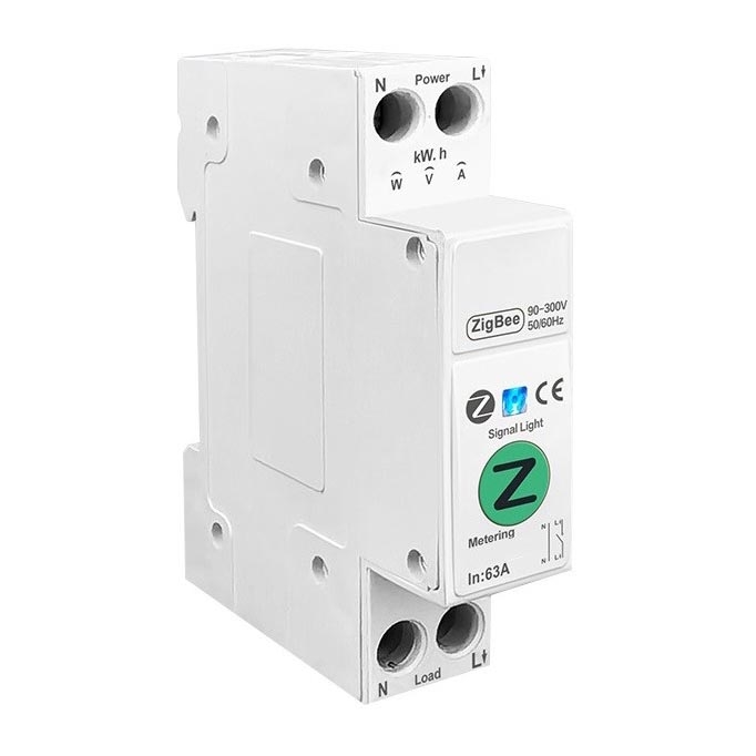 Immax NEO 07573L - Pametni osigurač 1-fazni 1-63A Tuya