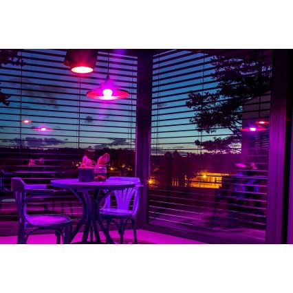 Immax NEO 07712CDO - Set 3x LED RGB+CCT Prigušiva sijalica E27/9W/230V Wi-Fi Tuya + Daljinski upravljač