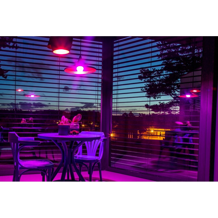 Immax NEO 07712CDO - Set 3x LED RGB+CCT Prigušiva sijalica E27/9W/230V Wi-Fi Tuya + Daljinski upravljač