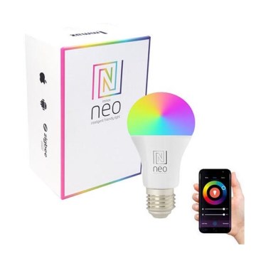 Immax NEO 07712L - NEO LITE pametna LED RGB+CCT prigušiva sijalica E27/9W/230V Wi-Fi Tuya 2200 - 6500K