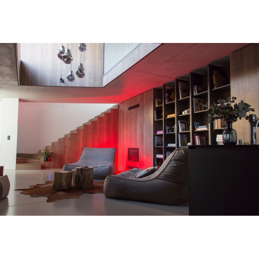 Immax NEO 07716CDO - SET 3x LED RGB+CCT prigušiva sijalica E14/6W/230V Wi-Fi Tuya + daljinski upravljač