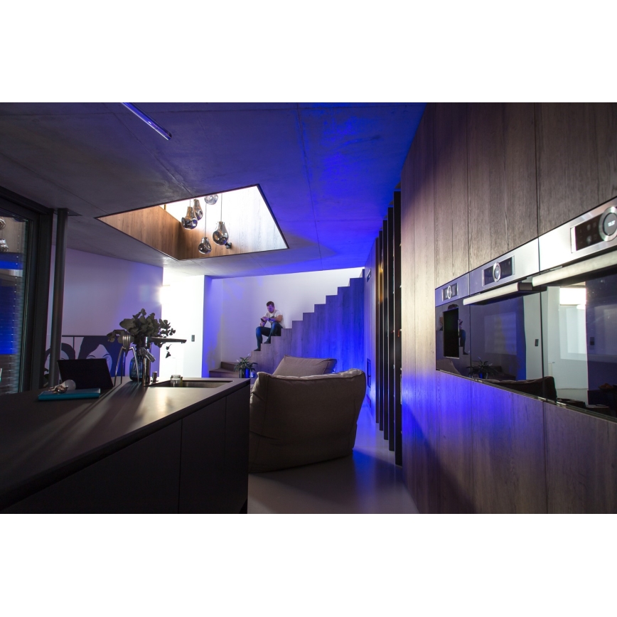 Immax NEO 07716CDO - Set 3x LED RGB+CCT Prigušiva sijalica E14/6W/230V Wi-Fi Tuya + Daljinski upravljač