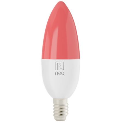 Immax NEO 07716CDO - Set 3x LED RGB+CCT Prigušiva sijalica E14/6W/230V Wi-Fi Tuya + Daljinski upravljač