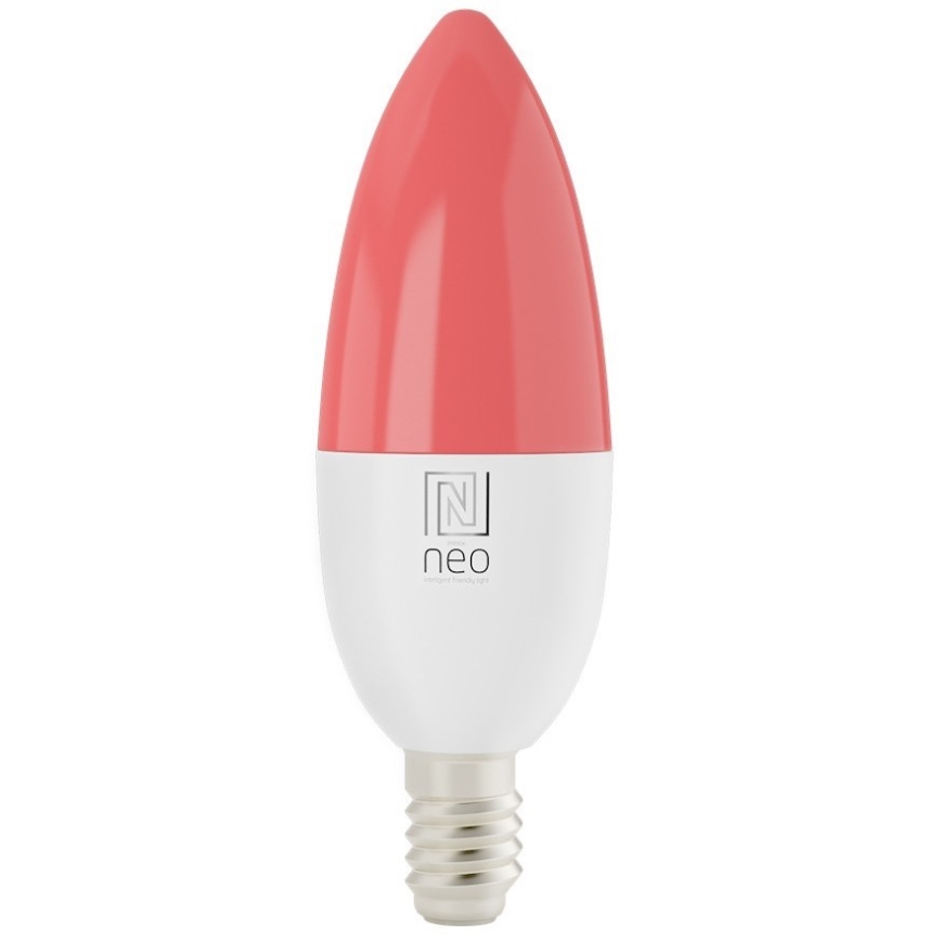 Immax NEO 07716CDO - Set 3x LED RGB+CCT Prigušiva sijalica E14/6W/230V Wi-Fi Tuya + Daljinski upravljač