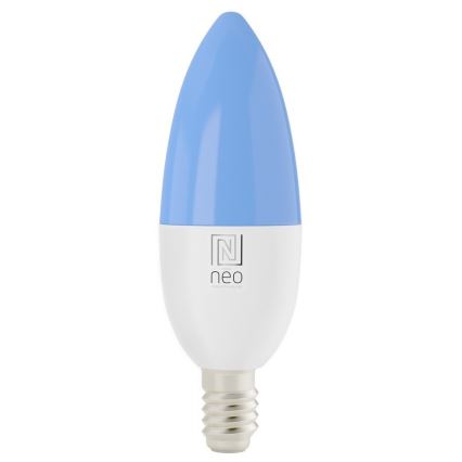 Immax NEO 07716CDO - Set 3x LED RGB+CCT Prigušiva sijalica E14/6W/230V Wi-Fi Tuya + Daljinski upravljač