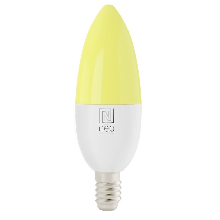 Immax NEO 07716CDO - Set 3x LED RGB+CCT Prigušiva sijalica E14/6W/230V Wi-Fi Tuya + Daljinski upravljač