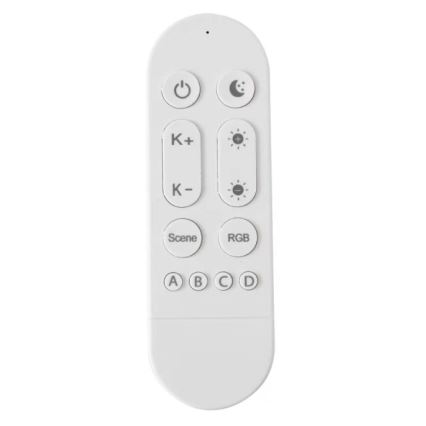 Immax NEO 07716CDO - Set 3x LED RGB+CCT Prigušiva sijalica E14/6W/230V Wi-Fi Tuya + Daljinski upravljač