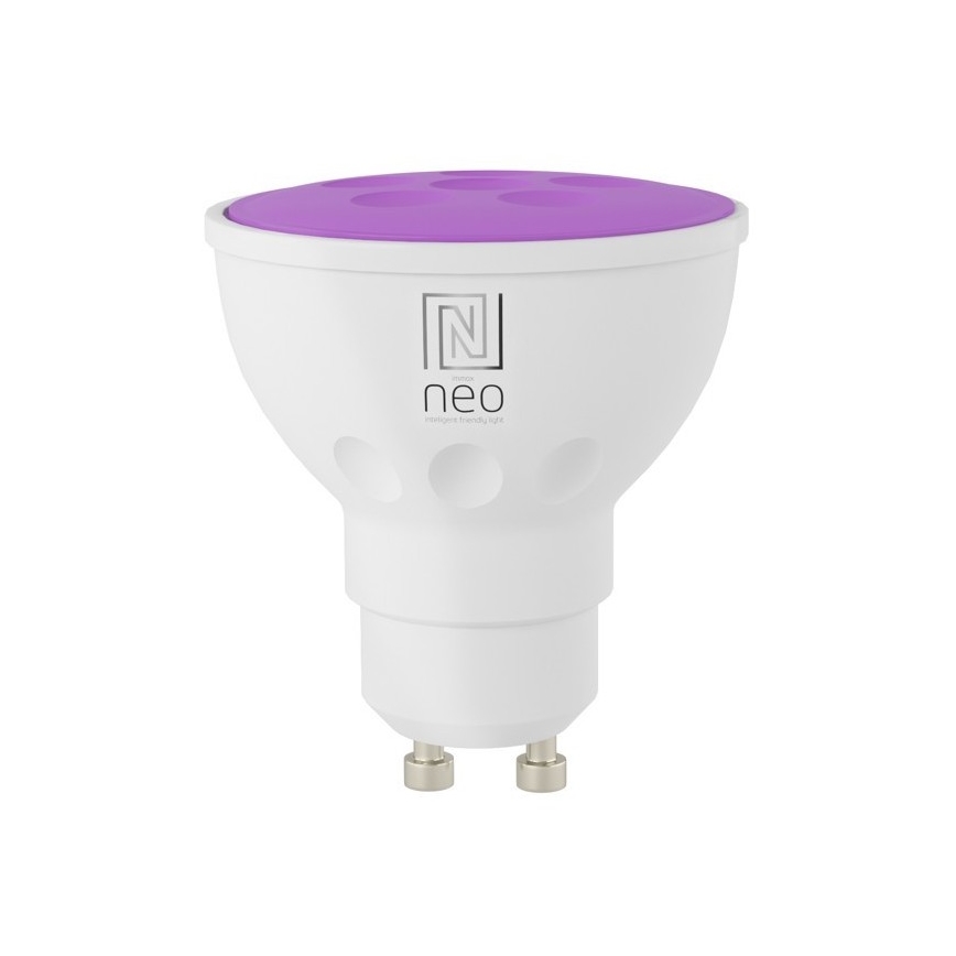 Immax NEO 07724C - Set 3x LED RGB+CCT Prigušiva sijalica GU10/4,8W/230V 2700K Wi-Fi Tuya