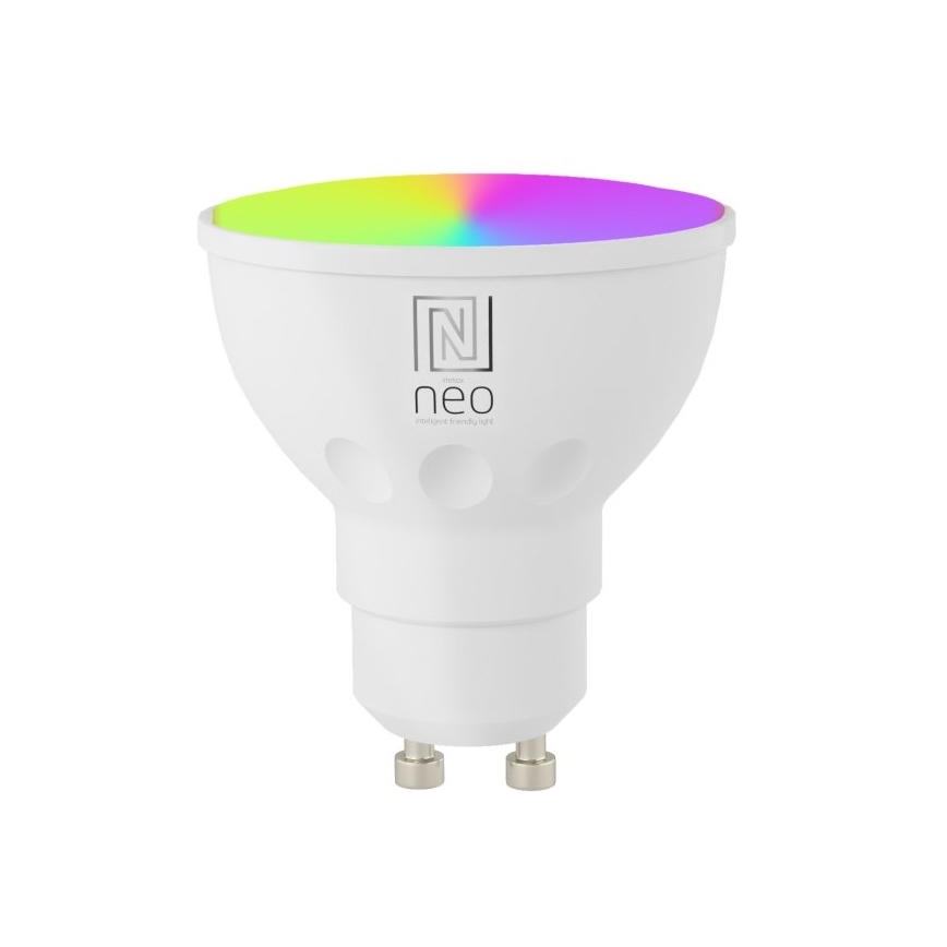Immax NEO 07724CDO - Set 3x LED RGB+CCT Prigušiva sijalica GU10/6W/230V 2700-6500K Wi-Fi Tuya + Daljinski upravljač