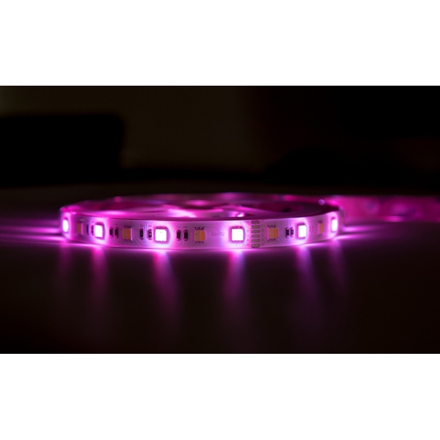 Immax NEO 07726L - LED RGB+CCT prigušiva traka NEO LITE LED/24W/230V 5 m IP65 MUSIC Wi-Fi Tuya + daljinski upravljač