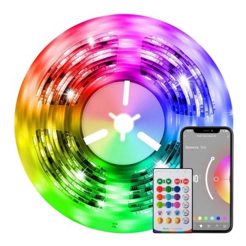 Immax NEO 07726L - LED RGB+CCT Prigušiva traka NEO LITE LED/24W/230V 5 m IP65 MUSIC Wi-Fi Tuya + Daljinski upravljač